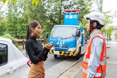 写真：ロードサービス（タイヤ関連）