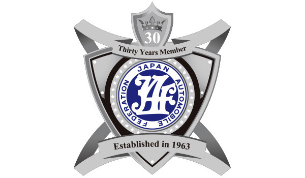 JAF　永年継続会員　40年以上　ステッカー　シール　継続特典　日本自動車連盟