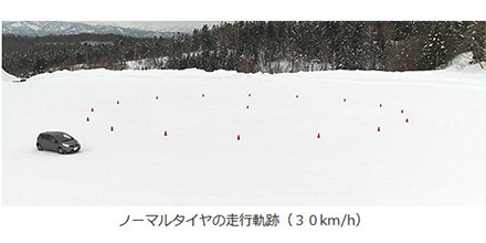 JAFユーザーテスト（資料編）「雪道での旋回テスト」