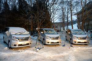 寒冷地での駐車時は窓やドアの凍結に注意 Jafユーザーテスト Jaf