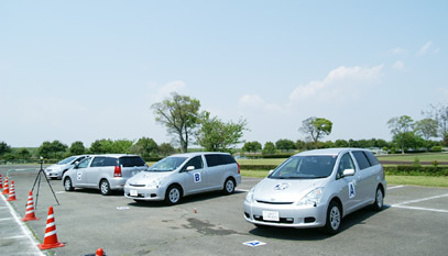 写真：JAF車内温度テスト 全景