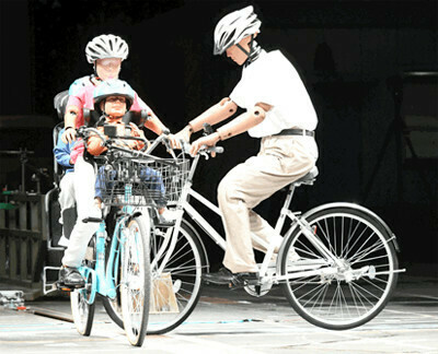 自転車同士の出会い頭衝突