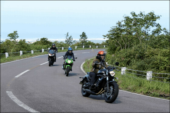 バイクで絶景を見に行こう 絶景ツーリング東北編を公開 Jaf