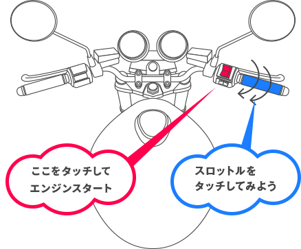 BMW R80 排気音 イメージ図