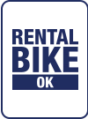 レンタルバイクでもOK