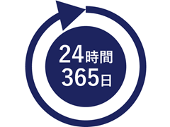 24時間年中無休