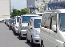 自動車運転中