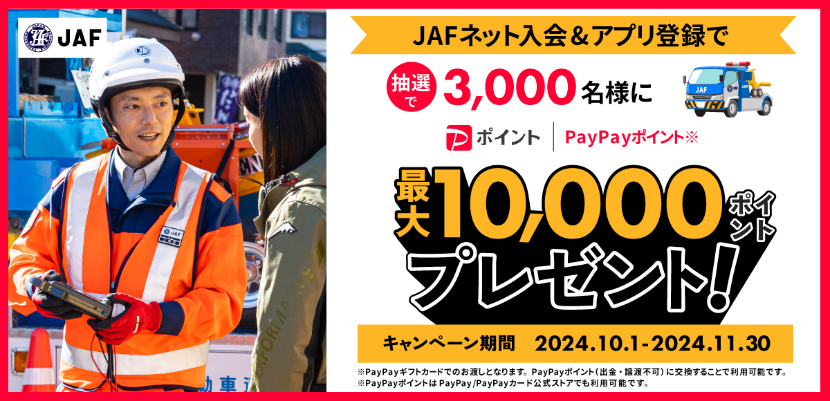 抽選でPayPayポイントプレゼント！