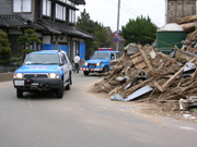 「能登半島地震」の特別支援隊（2007年3月）