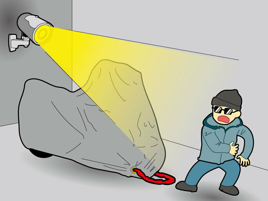 防犯カメラやGPS装置も有効