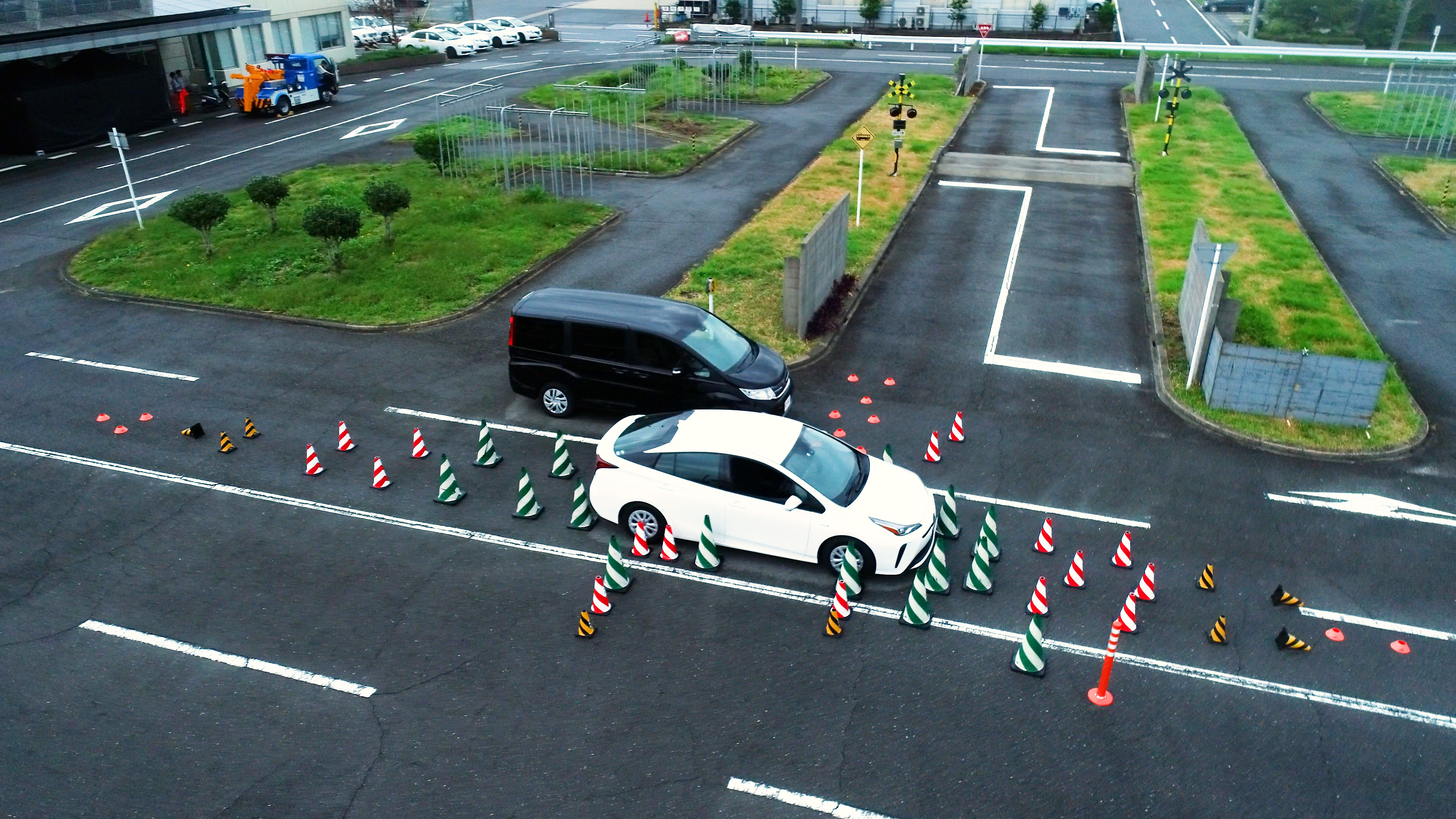 車の死角（実技講習会「ドライバーズセミナー　一般コース」）