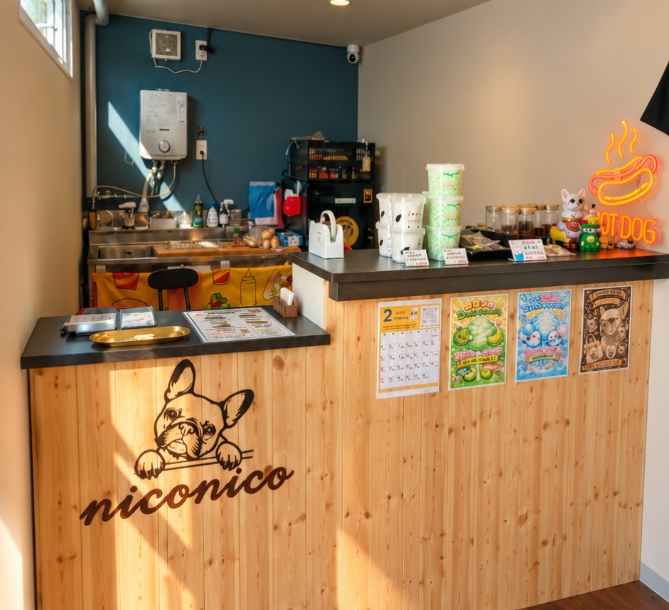 ホットドッグテイクアウト専門店niconico｜ホットドッグ全品50円引 | JAF