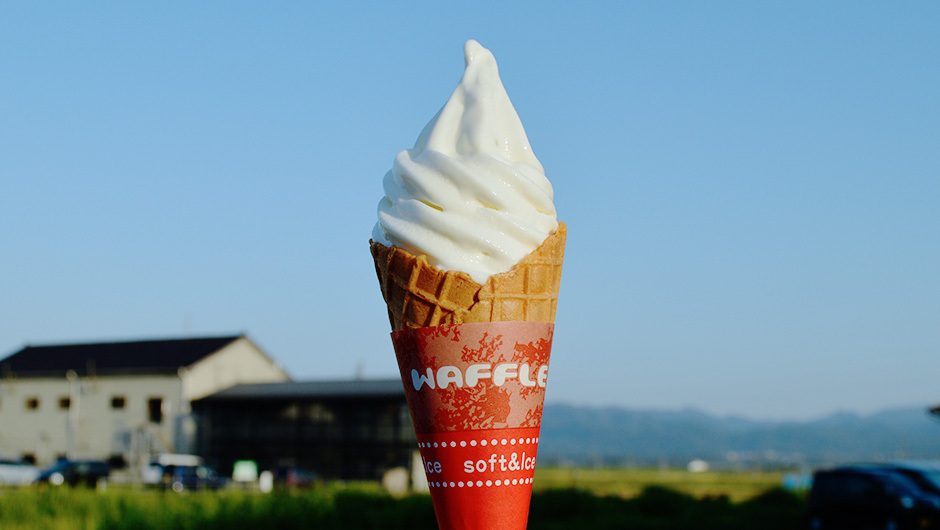 みるくぽっと：ソフトクリーム