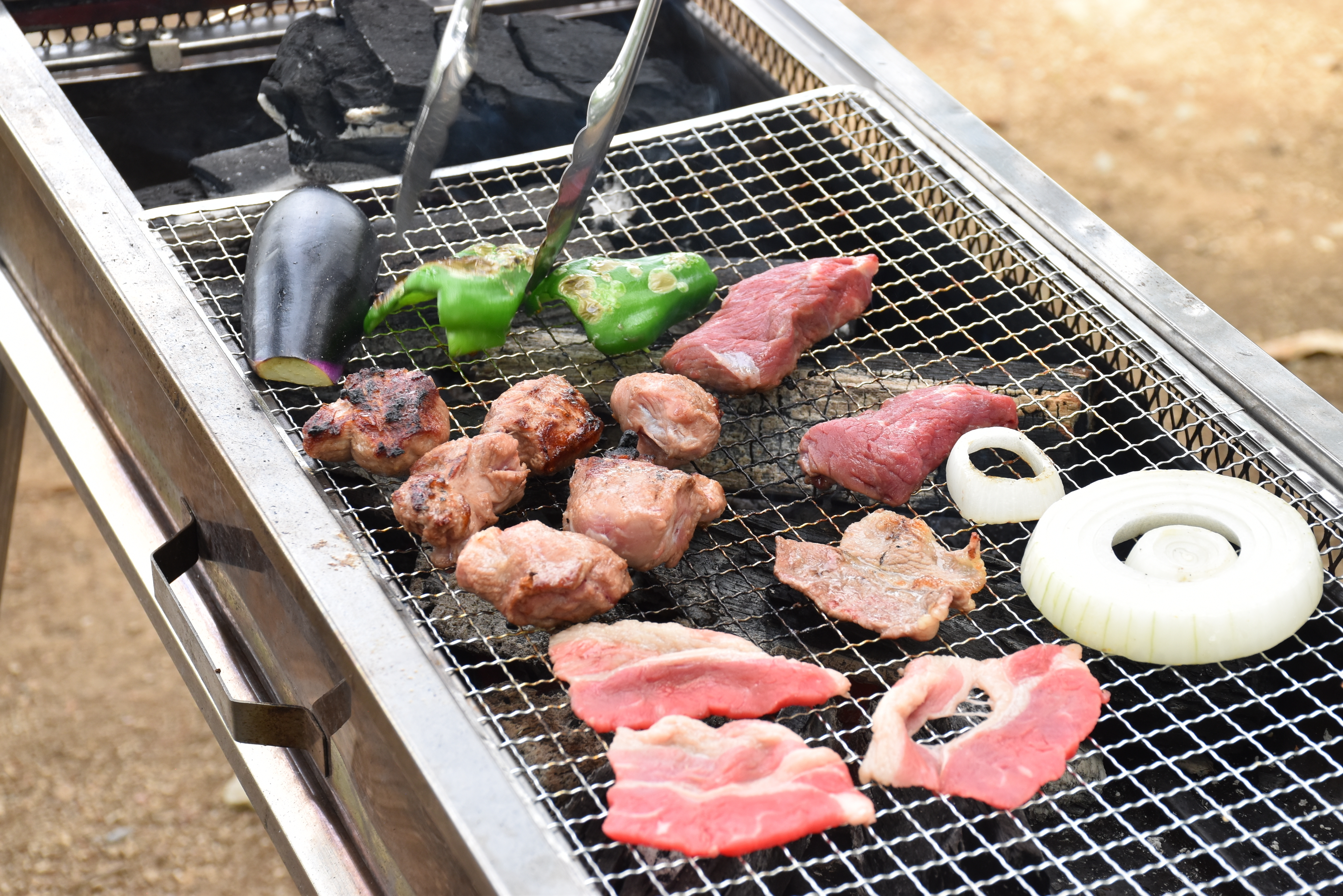 JAF職員が体験！】くらかけ清流の郷バーベキュー場でバーベキューを
