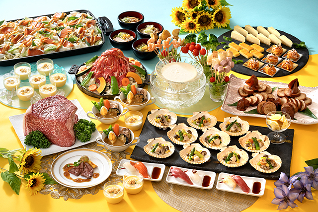 中部国際空港セントレアホテル 土・日・祝日限定7月8月9月ランチブッフェ　HOKKAIDO BREEZE～北の大地から届く夏の恵み～