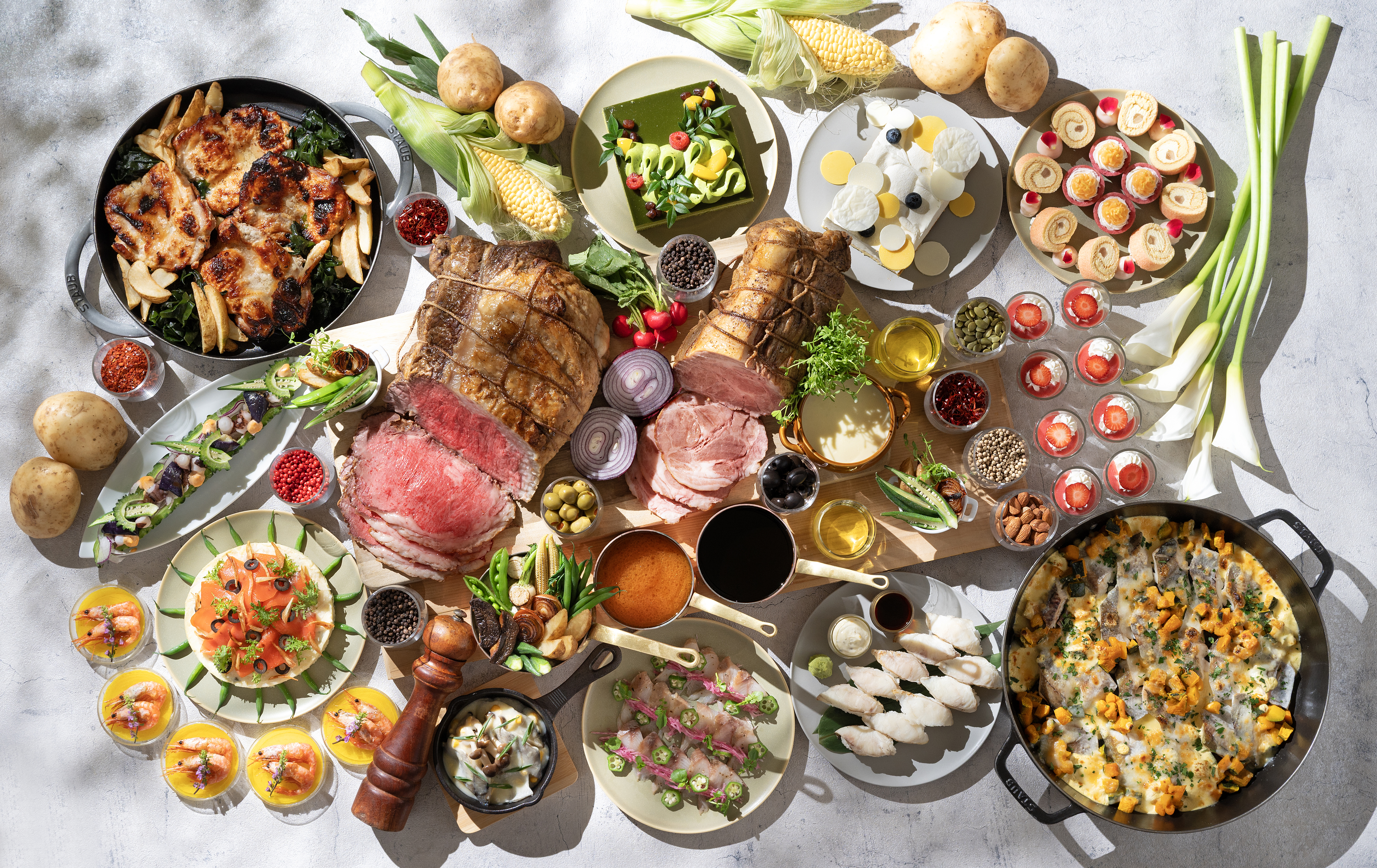 ANAクラウンプラザホテルグランコート名古屋「ガーデンコート」料理